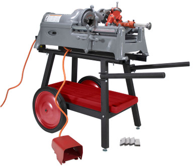 Reconditioned RIDGID® 535 V1 Pipe Threader with 811 Head Dies & Cart