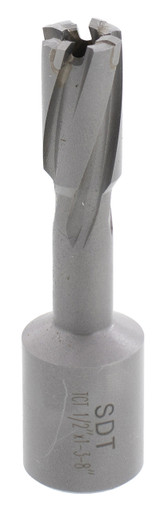 Steel Dragon Tools 1-1/8" X 2" High Speed Steel Annular Cutter – 3/4" Weldon Shank, For Large Hole Drilling In Steel