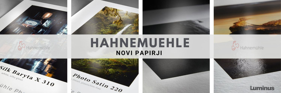 HAHNEMUEHLE - 4 NOVI PAPIRJI