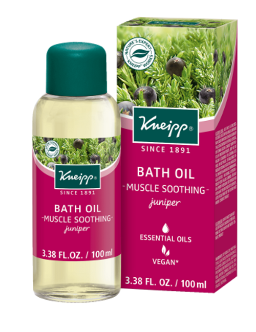 Muscle Soothing Bath Oil: Juniper