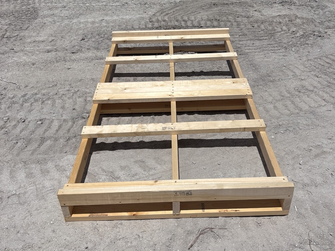 ABB ReliaGear panelboard on custom pallet