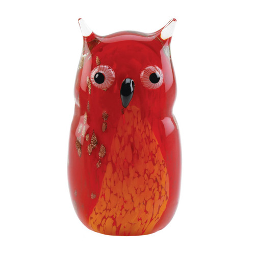 RED OWL ART GLASS RED OWL ART GLASS