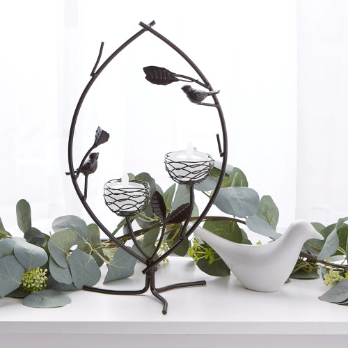 HARMONY BIRDIES TEALIGHT HOLDER