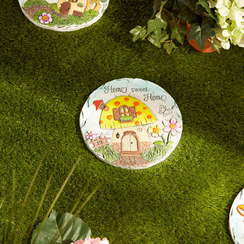 Home Sweet Home Stepping Stone - Decorative Garden Pathway Stone for Outdoor Home Decor Home Sweet Home Stepping Stone - Decorative Garden Pathway Stone for Outdoor Home Decor