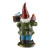 Solar Bluebird Gnome Welcome Statue