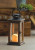 Rustic Lodge Wooden LED Candle Lantern - Decorative Lighting for Home and Garden