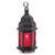 Red Glass Moroccan Lantern Red Glass Moroccan Lantern