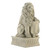 IVORY LION STATUE IVORY LION STATUE