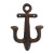 Rustic Anchor Wall Hook for Nautical Decor and Organization Rustic Anchor Wall Hook for Nautical Decor and Organization