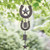Western Horseshoe Wind Chime - Rustic Outdoor Decor with Cowboy Charm