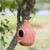 Large Terra Cotta Hanging Birdhouse