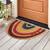 Colorful Rainbow Doormat for Brightening Your Entryway Colorful Rainbow Doormat for Brightening Your Entryway