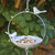 Hanging Double Bird Feeder Hanging Double Bird Feeder