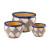 Geometric Pattern Planter Trio Set - Stylish Indoor Plant Pots Geometric Pattern Planter Trio Set - Stylish Indoor Plant Pots