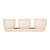 Set of 3 Small Cream Round Ceramic Planters for Indoor Plants Set of 3 Small Cream Round Ceramic Planters for Indoor Plants