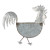 Rustic Rooster Galvanized Wall Planter - Perfect for Indoor or Outdoor Gardens Rustic Rooster Galvanized Wall Planter - Perfect for Indoor or Outdoor Gardens