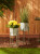 Modern Hexagon Bucket Plant Stand Set of 2 - Stylish and Functional Modern Hexagon Bucket Plant Stand Set of 2 - Stylish and Functional