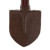Cast Iron Garden Shovel with Built-In Thermometer - Durable Outdoor Tool