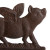 PIG WITH WINGS CAST IRON BELL PIG WITH WINGS CAST IRON BELL