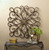 Elegant Scrollwork Wall Art Decor - Intricate Metal Wall Hanging for Home and Office