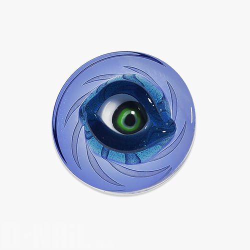 Harold Ludeman Sculpted Eye Channel Cap, Blue Coins