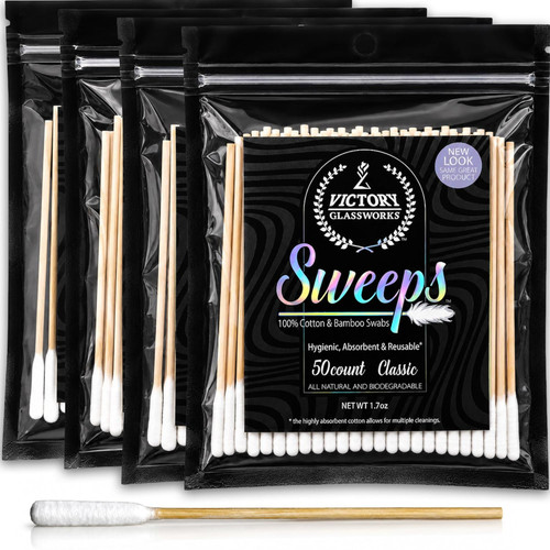 Sweeps Cotton Swabs for Blenders and Slurpers