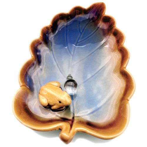 UNAVAILABLE Dabitat™  Silicone Dishware: Ribbit Leaf Frog Ceramic Plate