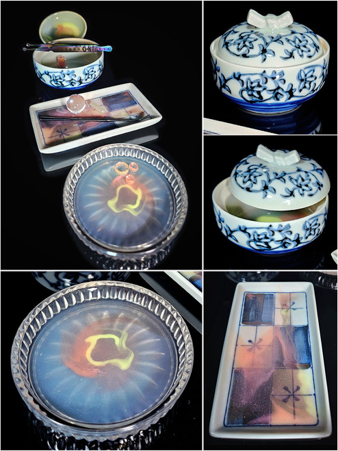 Dabitat™ Dishware: Summer Sunset Ceramic Set