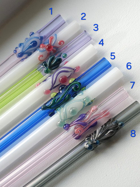 Lyric Glass Borosilicate Straws