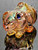 Lyric Glass Gold Fumed Bunny #1, 10F45