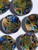 Hefe Gold/Silver Murrine Marbles ~21mm