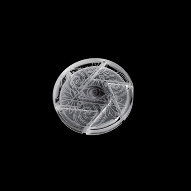 Trichome" by Awaken Design Quartz 6-Point Lateral Cap