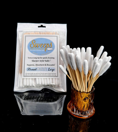 Sweeps Cotton Swabs for Blenders and Slurpers