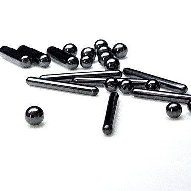 Monocrystalline SiC Pearls and Pillars