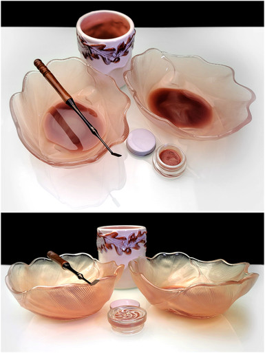 Dabitat™ Silicone Dishware: Oak Leaf Set