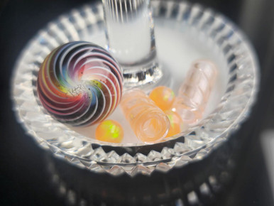 Holiday Bundle - Karma Marble + ESB Gold Quartz Bead + 8mm Opal