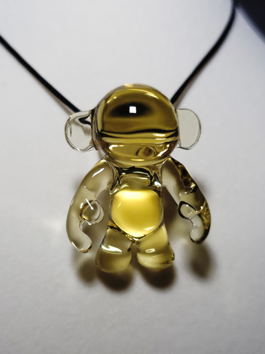 Amber Munny Pendant - By PWG (Jake Rawson)