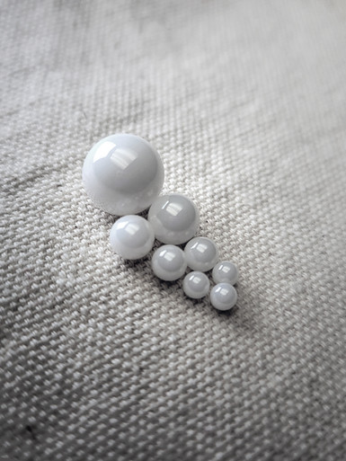 CZ Drop Earrings with Pearls for the Bride - Cassandra Lynne