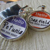 Hello, My Name Is... Silver Pet ID Tags