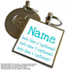 Camo Silver Pet ID Tags