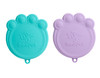 Paw Can Cover Set Aqua & Purple