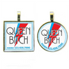 Queen Bitch Silver Pet ID Tags