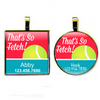 That's So Fetch Silver Pet ID Tags