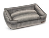 Textured Linen Lounge Dog Bed