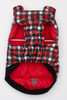 Flex-Fit Reversible Puffer Vest - Red/Gingham