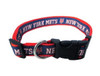 New York Mets Ribbon Dog Collar