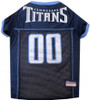 Tennessee Titans Dog Jersey - Blue Trim