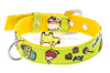 Candy Shop Textile Dog Collar - Green