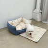 Play Cushion Dog Bed - Cream