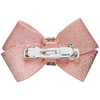 Susan Lanci Puppy Pink Glitzerati Nouveau Bow Hair Bow